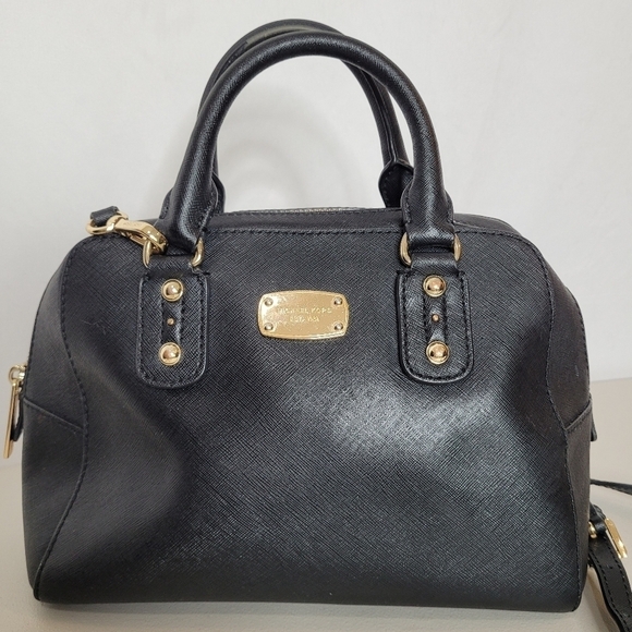 MICHAEL Michael Kors Handbags - Michael Kors Saffiano Leather Satchel Crossbody